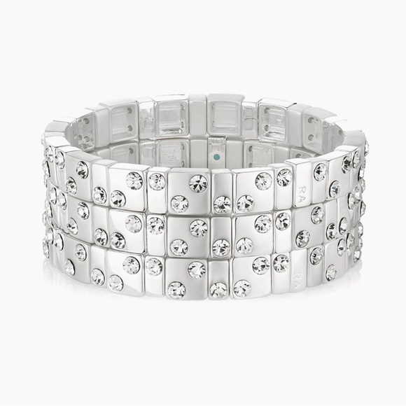 NWOT Roxanne Assoulin Set Of Three Twinkle Bracelets - Picture 1 of 6